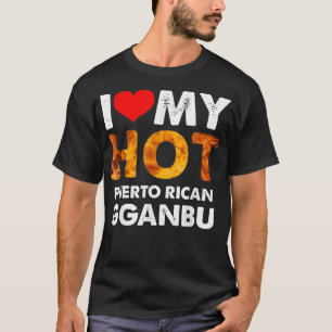 T-shirt I Heart My Hot Puerto Rican Gganbu pour BFF ami
