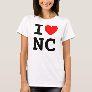 T-shirt I Heart NC Shirt