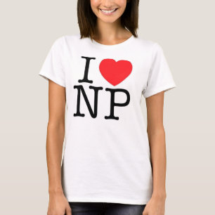 T-SHIRT I *HEART* NP