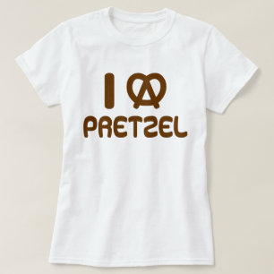 T-shirt I Heart Pretzel