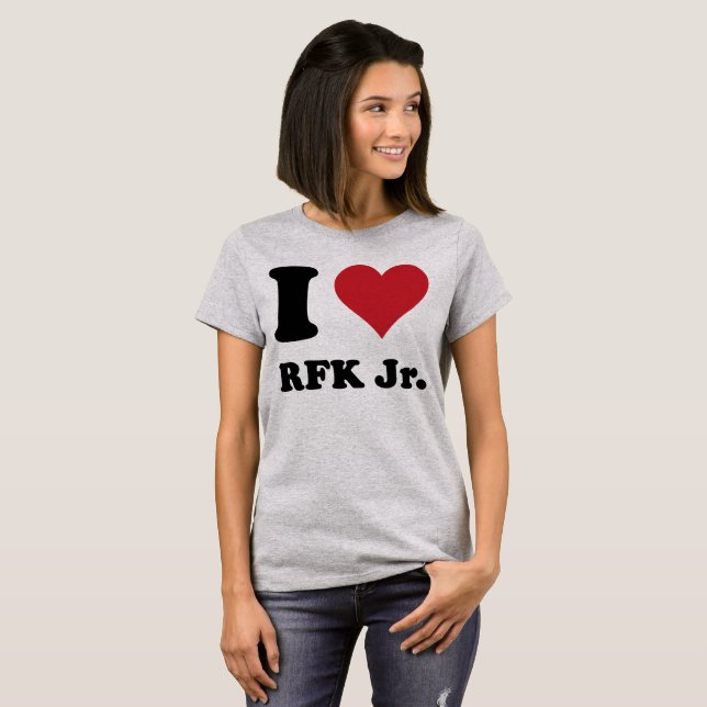 T-shirt I Heart RFK JR (Devant entier)