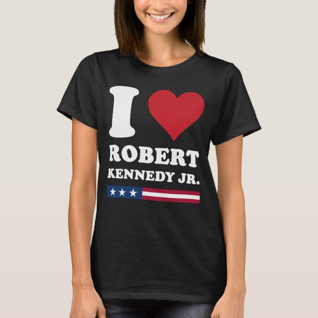T-shirt I Heart Robert Kennedy JR (Devant)