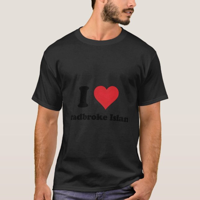 T-shirt I Heart Stradbreak Island Love Australia Aussie (Devant)