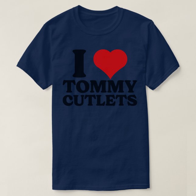 T-shirt I Heart Tommy Cutlets Tommy DeVito v3 (Design devant)