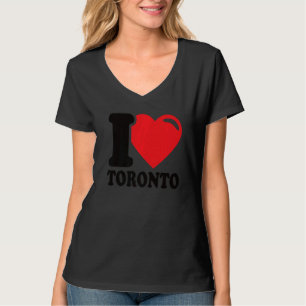 T-shirt I Heart Toronto Beautiful Canadian City I Love Tor