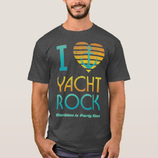 T-shirt I Heart Yacht Rock Drinking Party