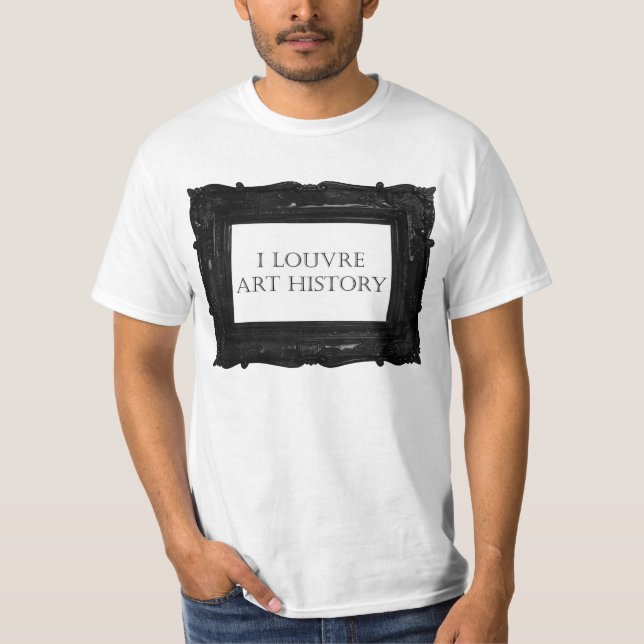 T-shirt I histoire d'art de Louvre (Devant)