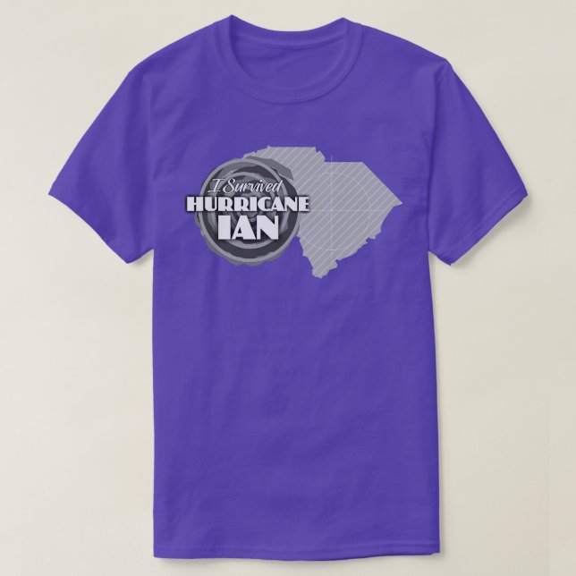 T-shirt I Hurricane de survie (Design devant)