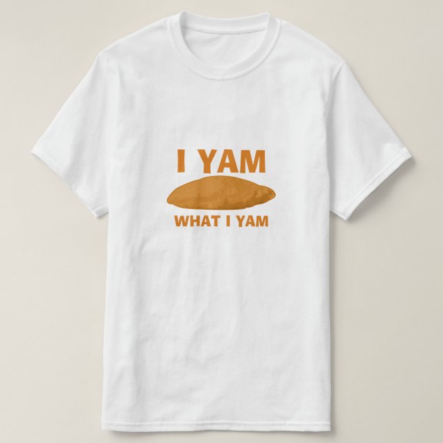 T-shirt I igname ce qui igname d'I (Design devant)