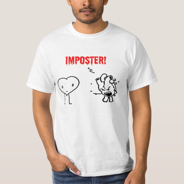T-shirt I Imposter de coeur ! (Devant)