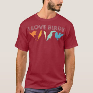 T-shirt I Inséparables Parrot Cockatiel Jungle Tropical