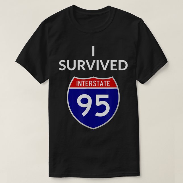 T-shirt I Interstate 95 (I-95) (Design devant)