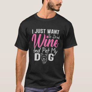 T-shirt I Just Want To Pet All The Dogs Life Goal Pet All 