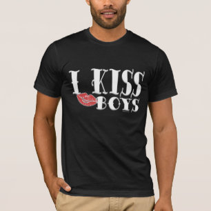 T-shirt I Kiss Boys (Dark)