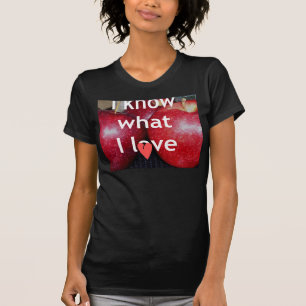 T-shirt "I Know What I Love" - Design à thème Apple