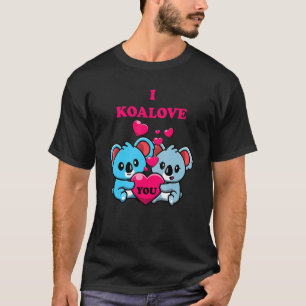 T-shirt I Koalove You Koala Deux Koalas Et Coeur Cute Ani