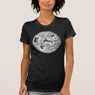 T-shirt I la moitié du siècle de coeur