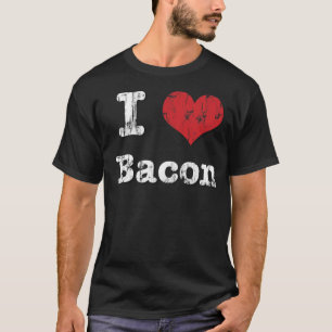 T-shirt I lard de coeur