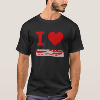 T-shirt I lard de coeur
