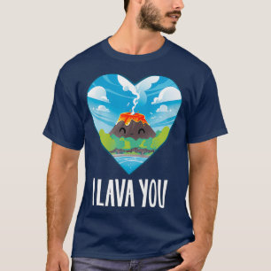 T-shirt I Lava You Valentines Jour Anniversaire Anniversai