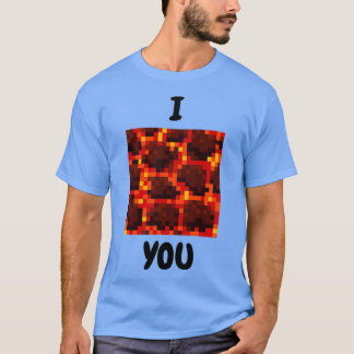 T-shirt I Lava You Volcanologue plaisanter