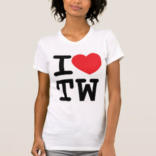 T-shirt I le coeur TW conçoivent