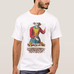 T-shirt I le magicien, sept cartes de tarot