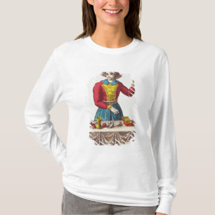 T-shirt I le magicien, sept cartes de tarot