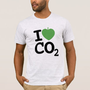 T-shirt I Leaf CO2 - Carbon Dioxyde Gardener Homme
