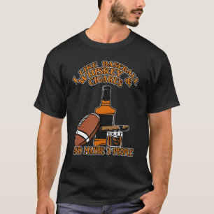 T-shirt I Like Baseball Whiskey And Cigars And Maybe 3 Peo