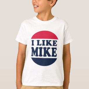 T-SHIRT I-LIKE-MIKE-BUTTON