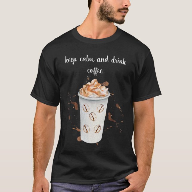 T-shirt I like my cream and sugar in my coffee (Devant)