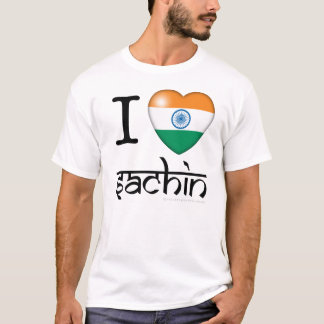 T-shirt I lLove Sachin (Tendulkar)