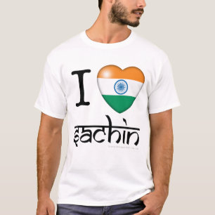 T-shirt I lLove Sachin (Tendulkar)