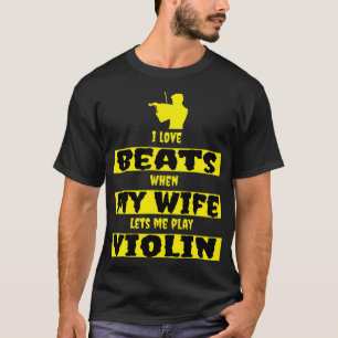T-shirt i lobeats when my wife