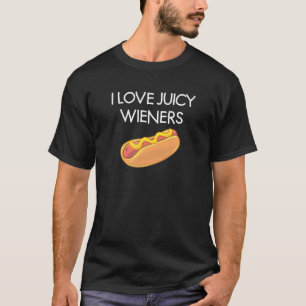 T-shirt I Loicy Wieners Funny Joke Famille Sarcastique T