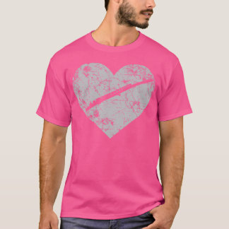 T-shirt I Lote Flute Heart Shirt Funny Marching Band Jazz