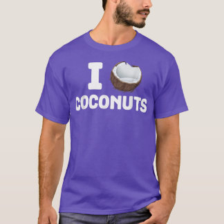 T-shirt I Lots Cocots Funny Summer Tropical Coconut Frui