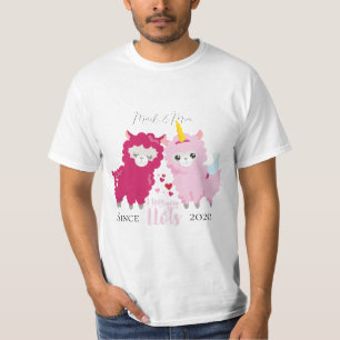 T-shirt I Lots You Llama Customisé Cadeau Lui