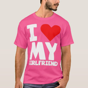 T-shirt I Lov My Girlfriend - I Heart My Girlfriend - Lov