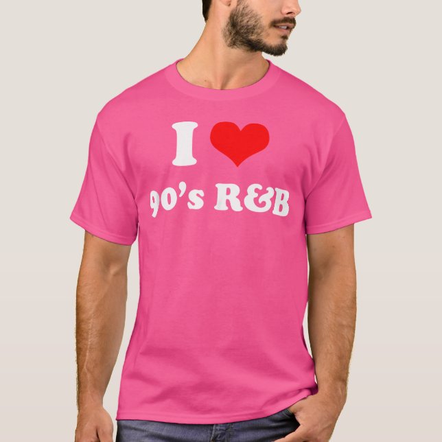 T-shirt I Love 90S Rb (Devant)