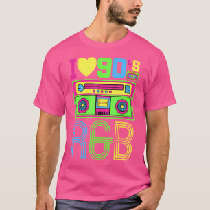 T-shirt I Love 90S Rb Music Tee Style 1990S Style Outfit V