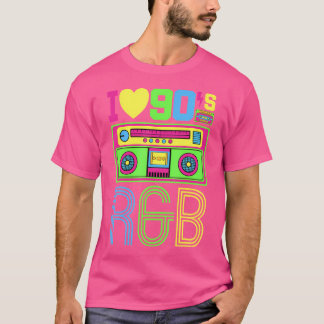 T-shirt I Love 90S Rb Music Tee Style 1990S Style Outfit V
