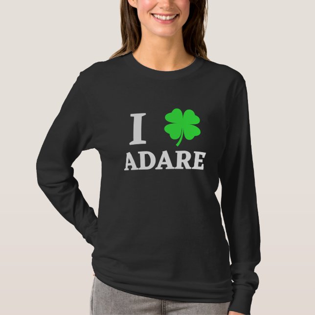 T-SHIRT I LOVE ADARE (Devant)