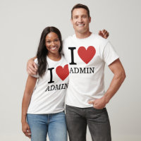 I ❤️ Love Admin (pour les employés) PERSONNALISABL