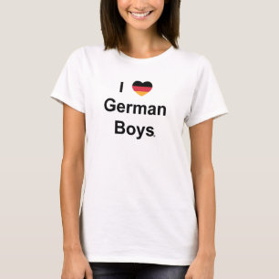 T-shirt I Love allemands Boys