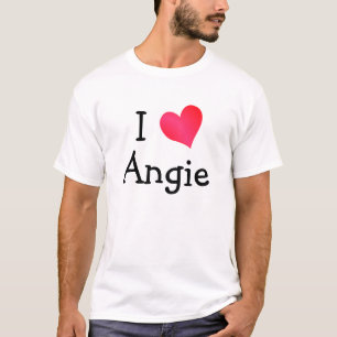 T-shirt I Love Angie