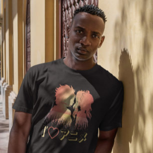 T-shirt I Love Anime