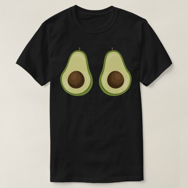 T-shirt I Love Avocado (Design devant)