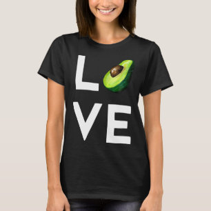 T-shirt I Love Avocado Vegan